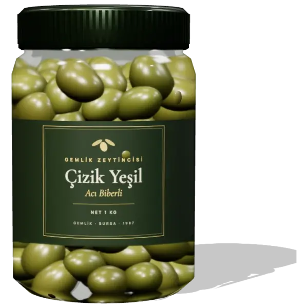Çizik Yeşil Zeytin