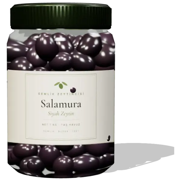 Salamura Siyah Zeytin